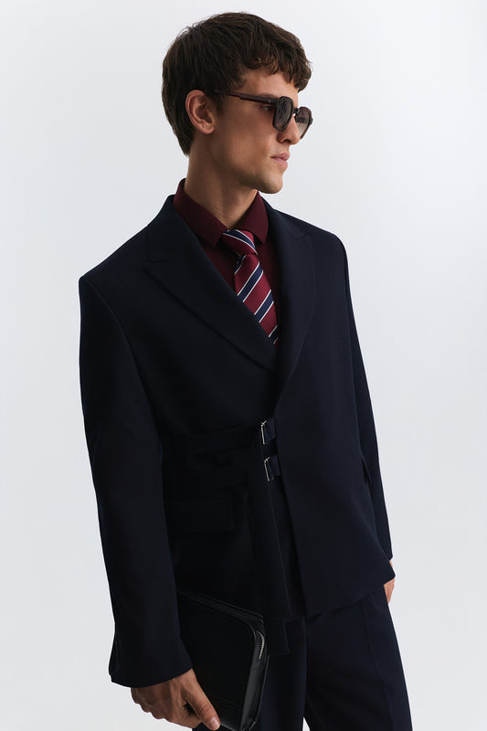 Toka Kapamalı Blazer Ceket