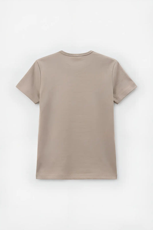 Antioch Basic Kadın T-Shirt - arka gorunum