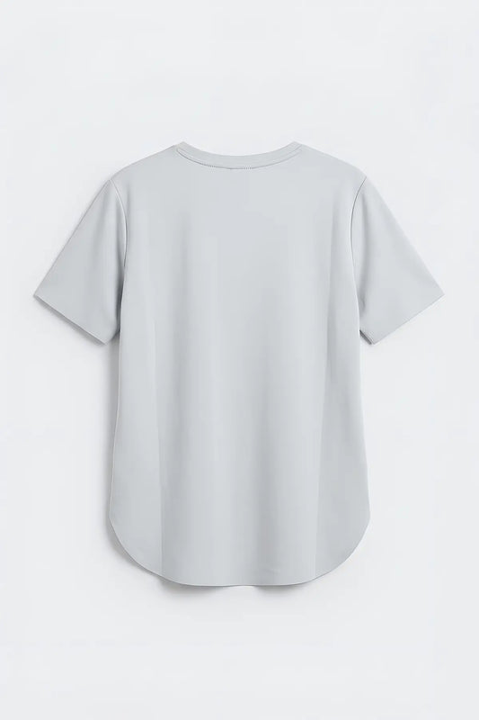 Antioch Dökümlü Kadın T-Shirt - arka gorunum