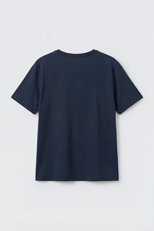 Antioch Dökümlü Kadın T-Shirt - arka gorunum