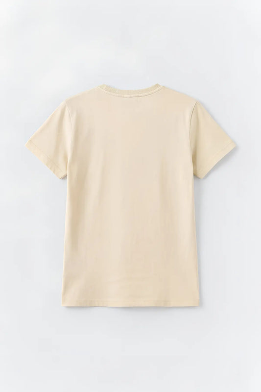 Kadın Basic T-Shirt - arka gorunum