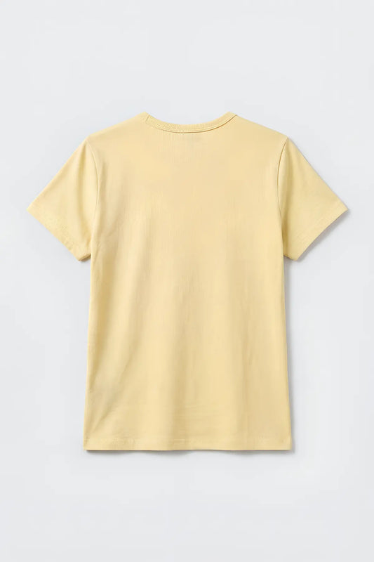 Kadın Basic T-Shirt - arka gorunum