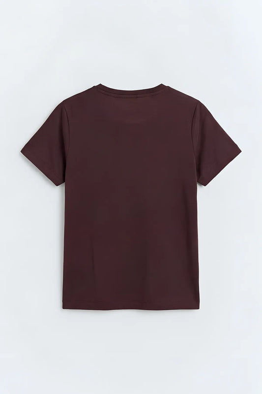 Modal Karışımlı T-Shirt - arka gorunum
