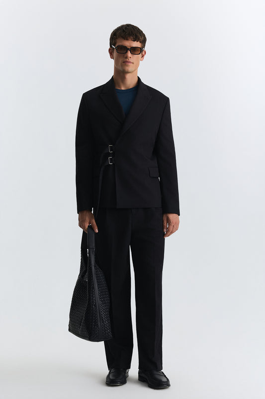 Toka Kapamalı Blazer Ceket