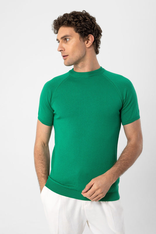 Antioch Bisiklet Yaka Triko T-Shirt
