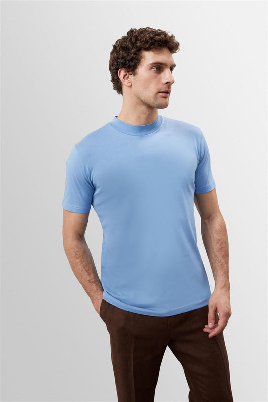 Antioch Saks Slim Fit Basic T-Shirt