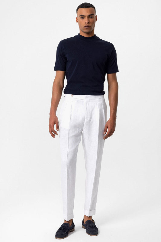 Antioch Saks Slim Fit Basic T-Shirt