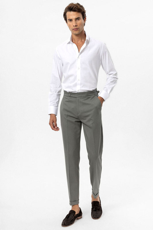 Antioch Yüksek Bel Regular Fit Erkek Pantolon