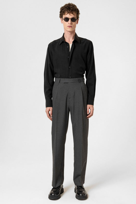 Antioch Çizgili Relaxed Fit Erkek Pantolon