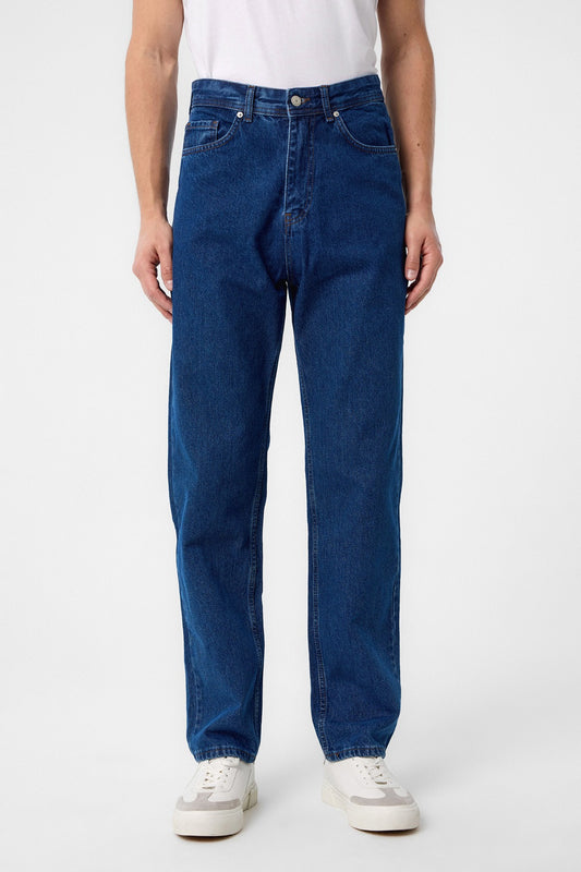 Antioch Yüksek Bel Regular Fit Erkek Kot Pantolon