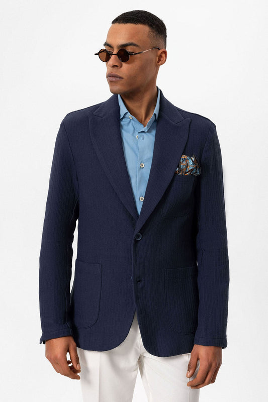 Antioch Torba Cepli Astarsız Erkek Blazer Ceket