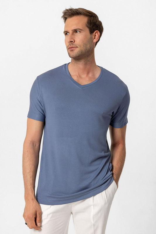 Antioch Basic V Yaka Erkek T-Shirt