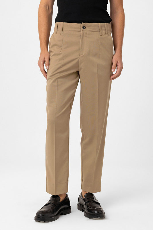Yüksek Bel Straight Fit Erkek Pantolon