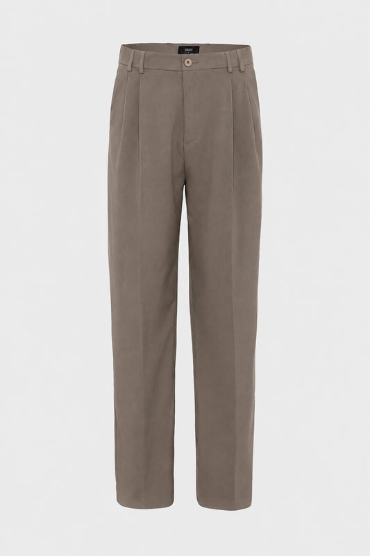 Çift Pileli Baggy Fit Erkek Pantolon