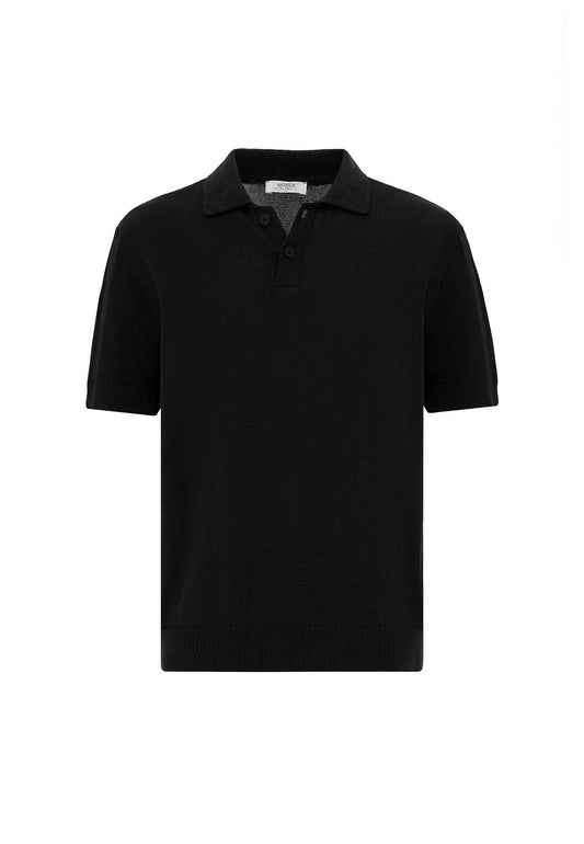 100% Pamuk Polo Yaka Triko T-Shirt