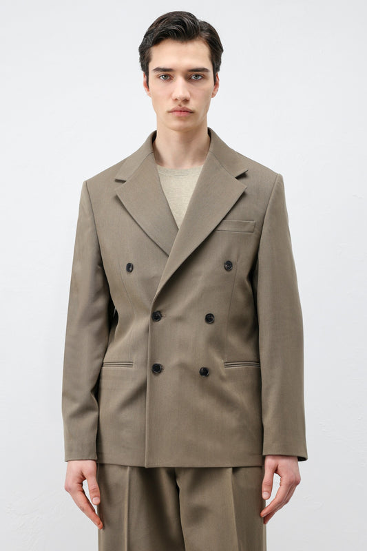 Antioch Relax Fit Kruvaze Erkek Blazer Ceket
