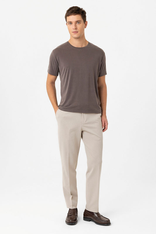 Antioch Regular Fit Modal Teknik Kumaş Erkek T-Shirt