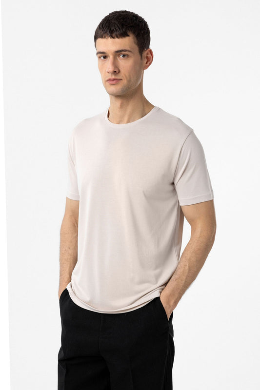 Antioch Regular Fit Modal Teknik Kumaş Erkek T-Shirt