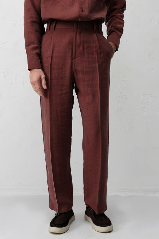 Antioch Lyocell Relaxed Fit Pileli Erkek Pantolon