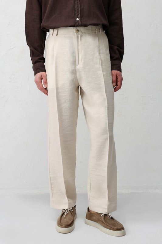Antioch Lyocell Relaxed Fit Pileli Erkek Pantolon