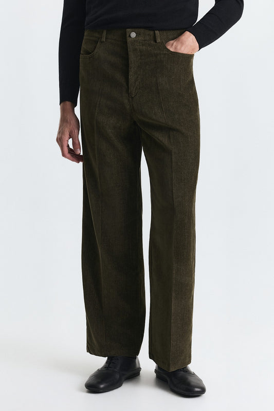 Yüksek Bel Regular Fit Pantolon