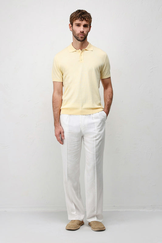 Antioch Comfort Slim Polo Yaka Erkek Triko T-Shirt