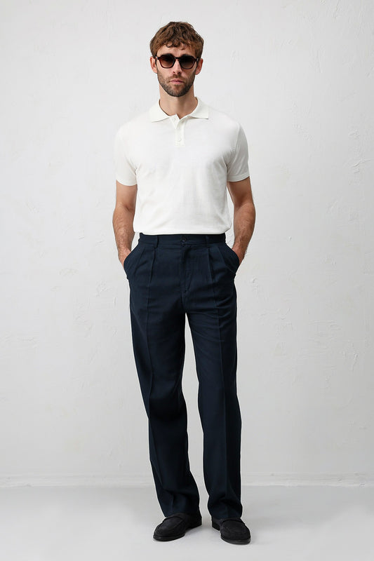 Antioch Comfort Slim Polo Yaka Erkek Triko T-Shirt
