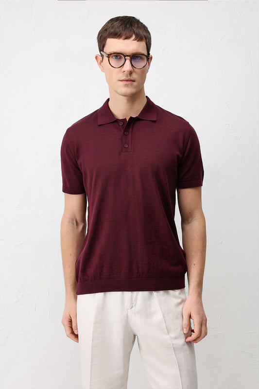 Antioch Comfort Slim Polo Yaka Erkek Triko T-Shirt