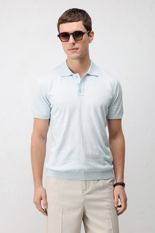 Antioch Comfort Slim Polo Yaka Erkek Triko T-Shirt