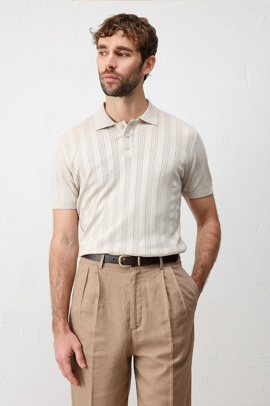 Antioch Dokulu Triko Erkek Polo T-Shirt