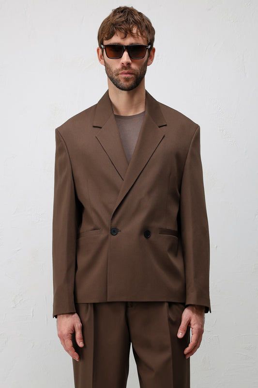 Relaxed Fit Erkek Blazer Ceket