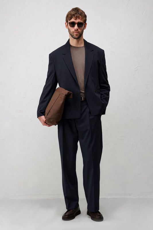 Relaxed Fit Erkek Blazer Ceket