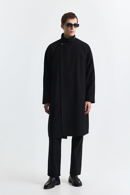 Pamuklu Loose Fit Trençkot