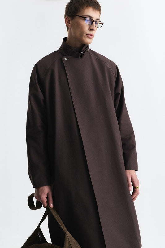 Pamuklu Loose Fit Trençkot