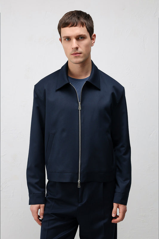 Antioch Relaxed Fit Fermuarlı Erkek Mont