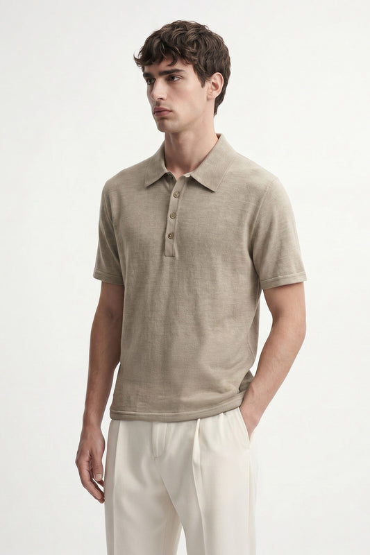 Antioch Düğmeli Polo Yaka Erkek T-Shirt