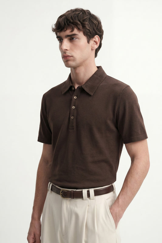 Antioch Düğmeli Polo Yaka Erkek T-Shirt