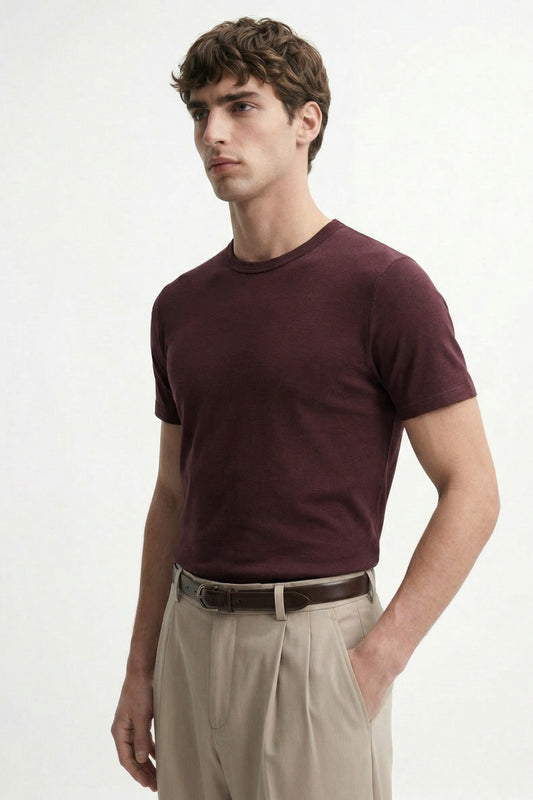 Antioch Sarı Pamuklu Erkek T-Shirt