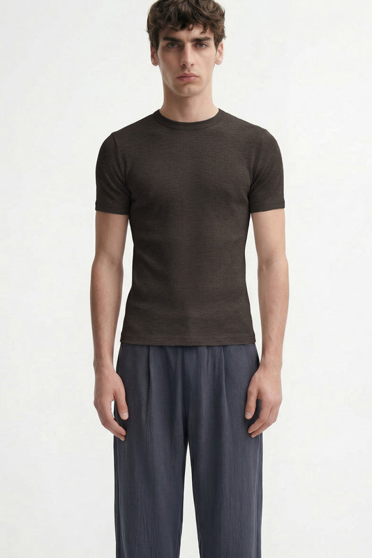 Antioch Siyah Dokulu Erkek T-Shirt