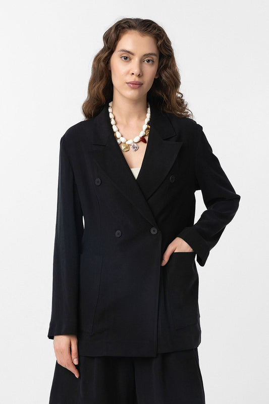Antioch Kruvaze Kadın Blazer Ceket