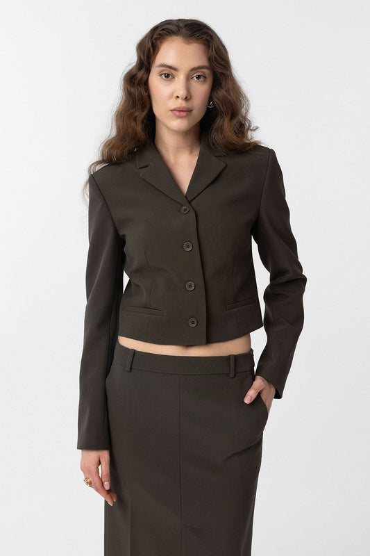 Antioch Crop Kadın Blazer Ceket