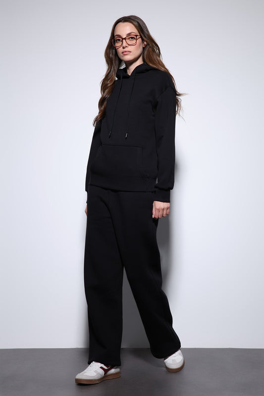 Antioch Kapüşonlu Basic Kadın Sweatshirt