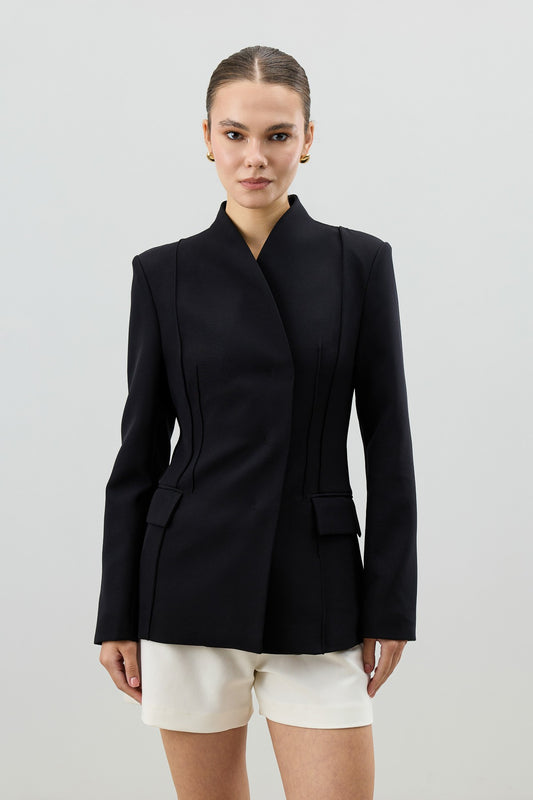 Antioch Vücuda Oturan Kadın Blazer Ceket
