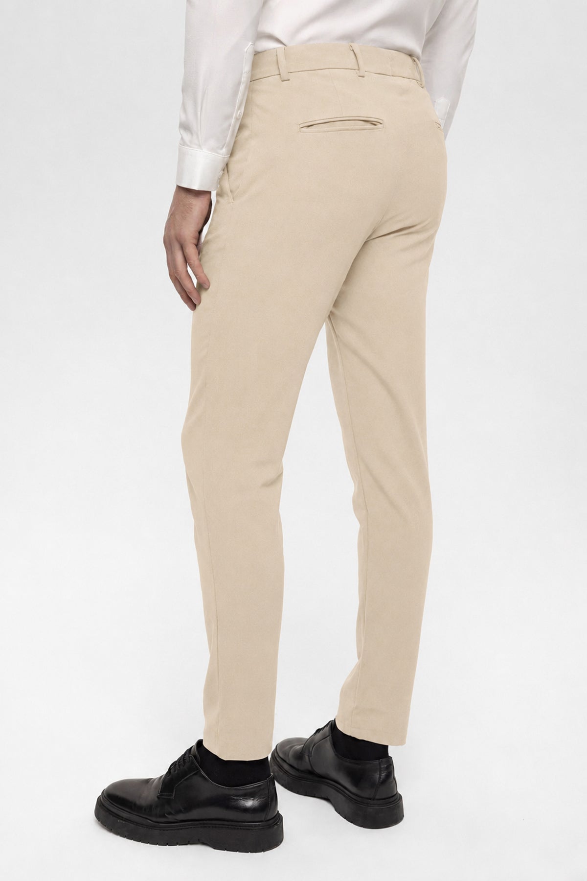 Erkek Aksesuar Detaylı Slim Fit Pantolon