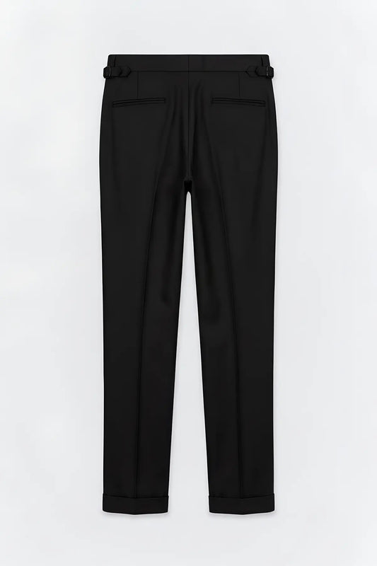 Antioch Yüksek Bel Regular Fit Erkek Pantolon - arka gorunum
