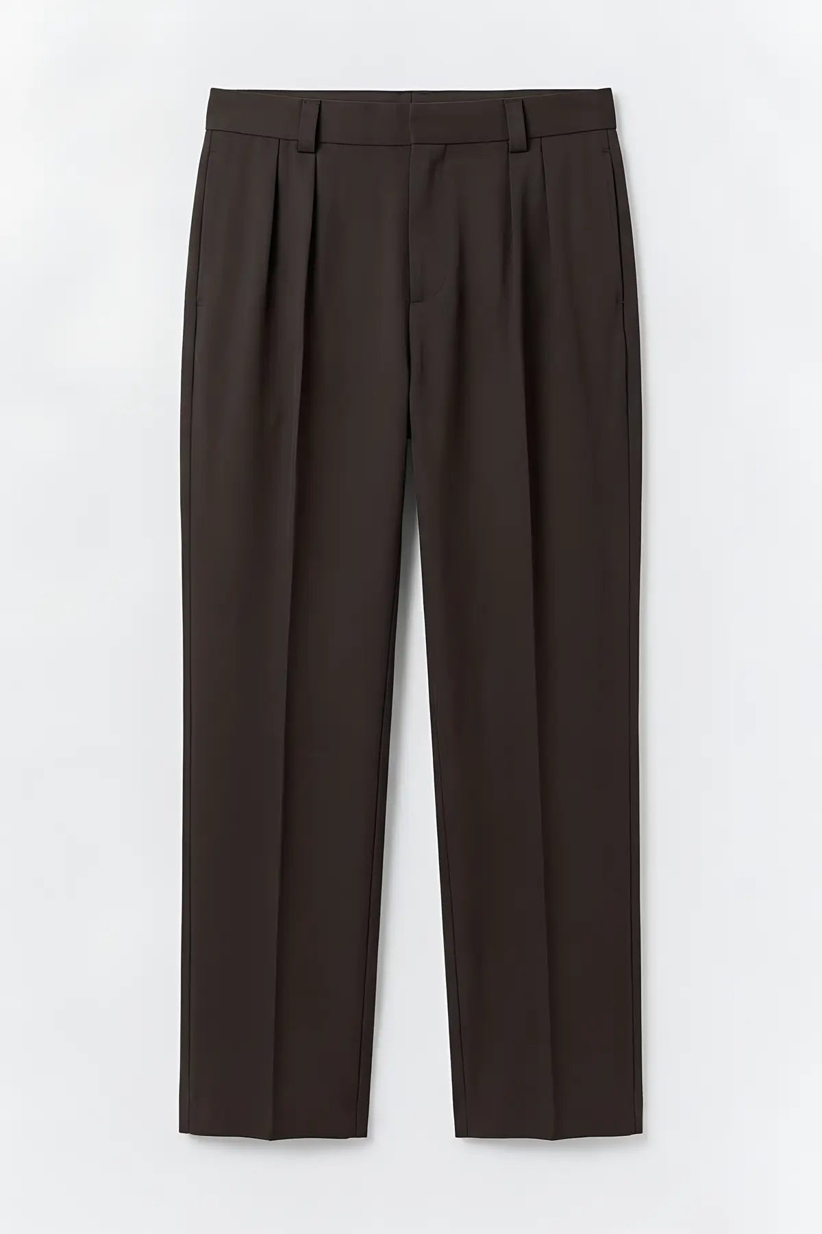 Antioch Yüksek Bel Pileli Relaxed Fit Baggy Erkek Pantolon - on gorunum