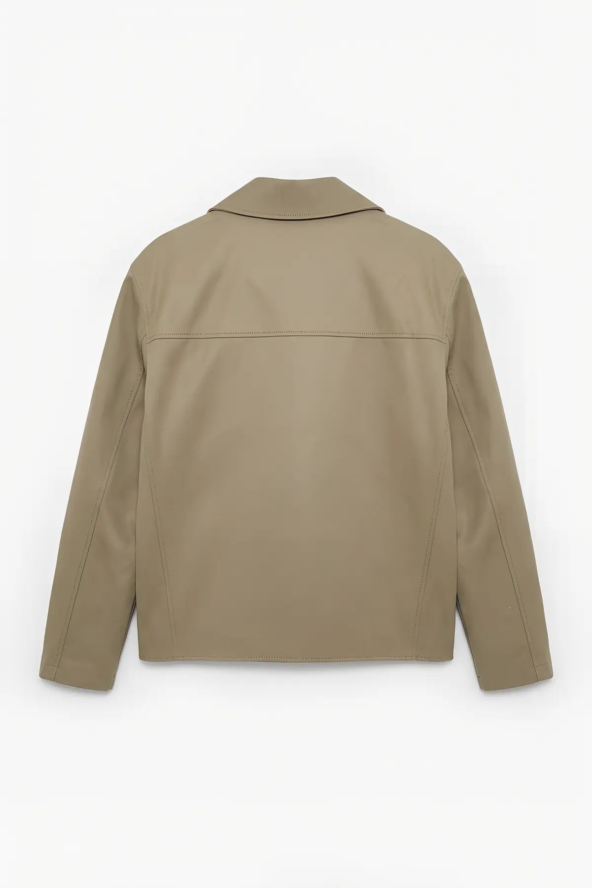 Antioch Crop Fit Erkek Trençkot - arka gorunum
