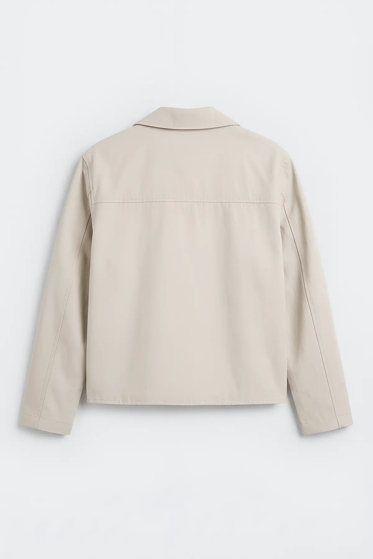 Antioch Crop Fit Erkek Trençkot - arka gorunum