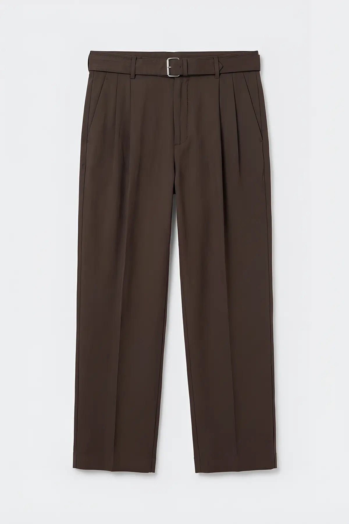 Antioch Modal Kumaş Relax Fit Kemerli Erkek Pantolon - on gorunum