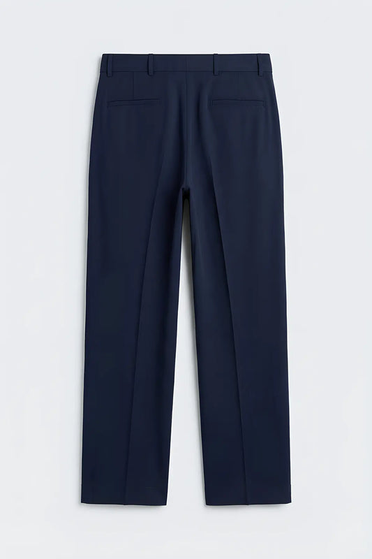 Antioch Modal Kumaş Relax Fit Kemerli Erkek Pantolon - arka gorunum